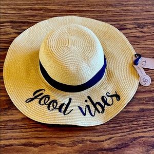 Good Vibes Beach Hat!